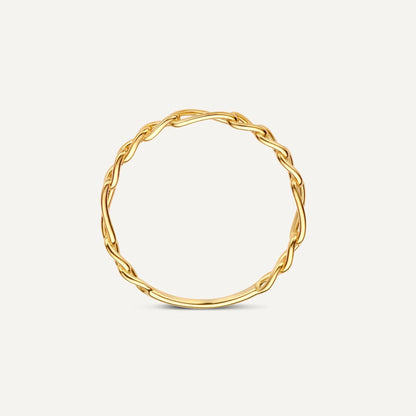 Figaro Chain Stacker Ring