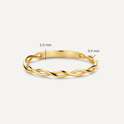 Braided Stacker Ring