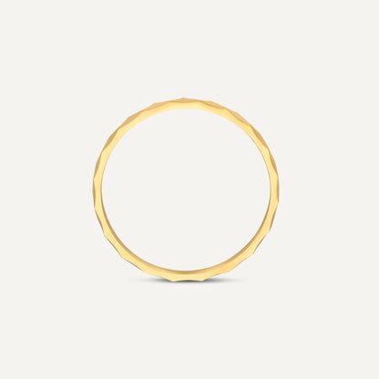 Hammered Stacker Ring