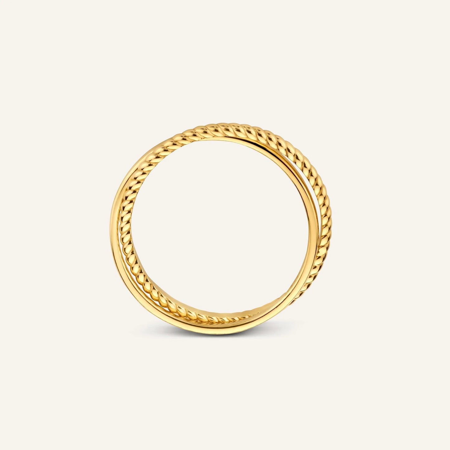 Duo Twisted Ring