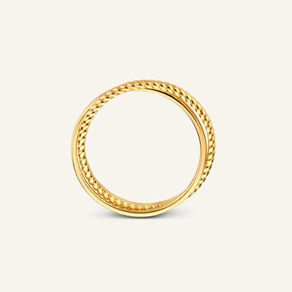 Duo Twisted Ring