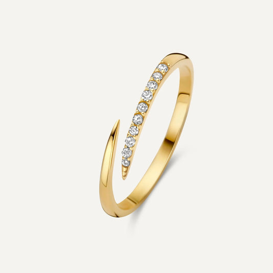 Moissanite  Claw Ring