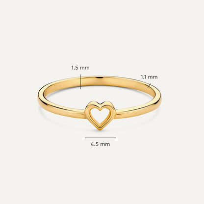 Open Heart Ring
