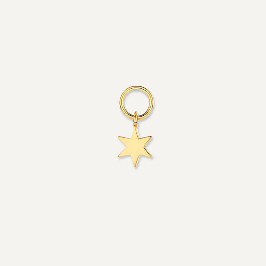 Star Hoop Charm