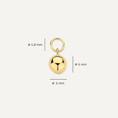 Sphere Hoop Charm
