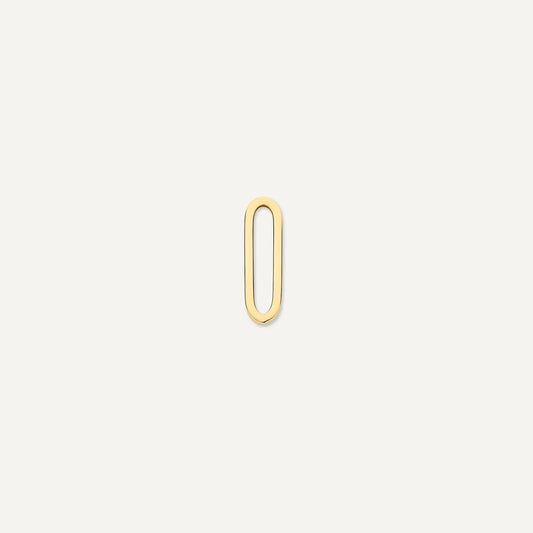 Solo Paperclip Hoop Charm