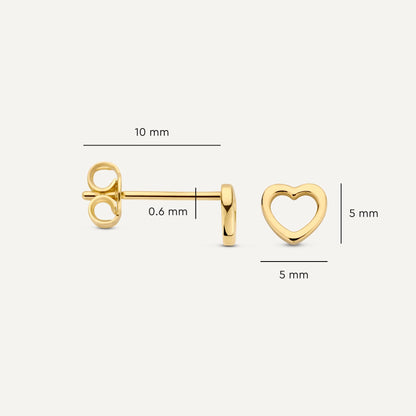 Open Heart Studs