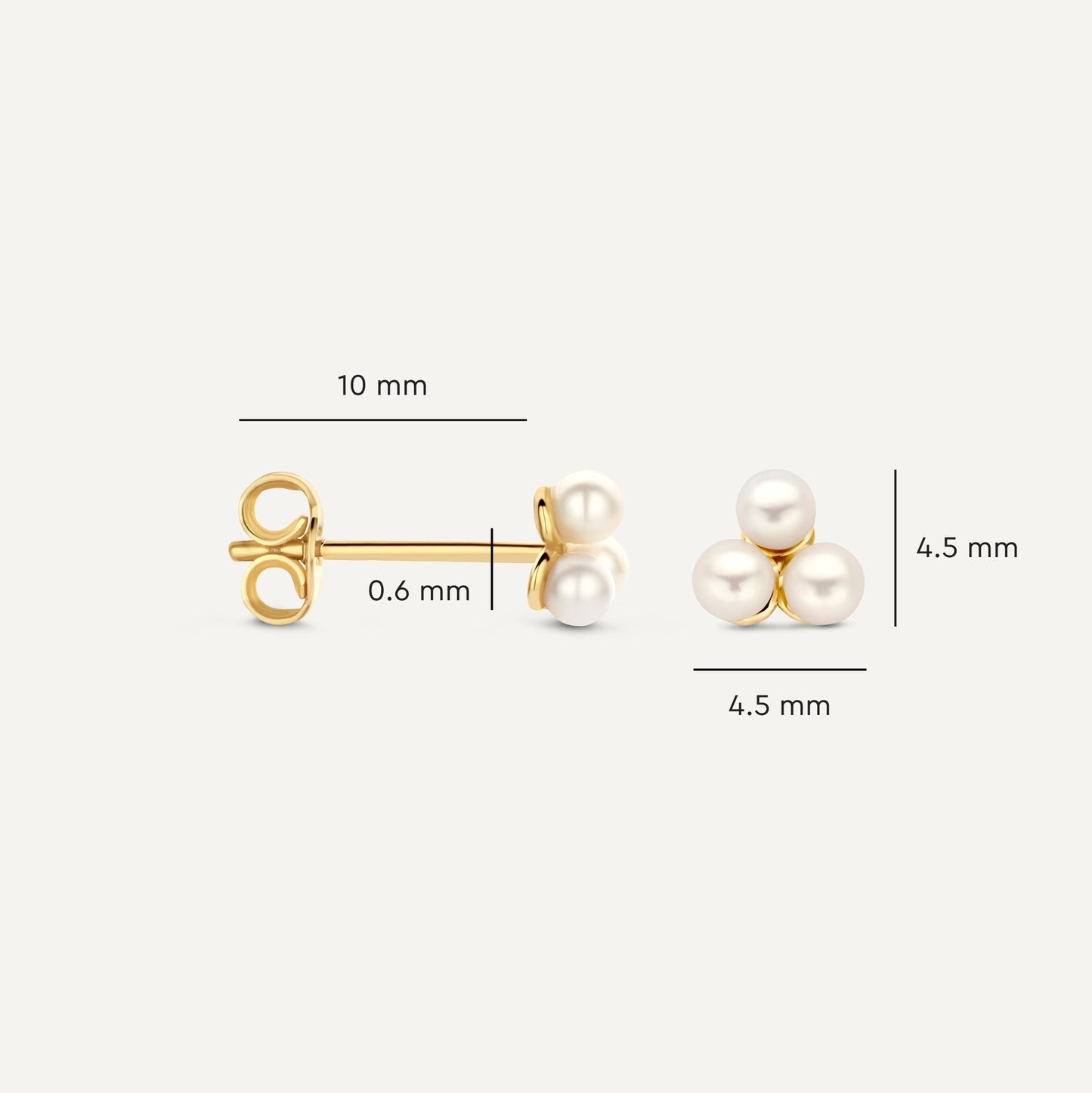 Lotus Pearl Studs