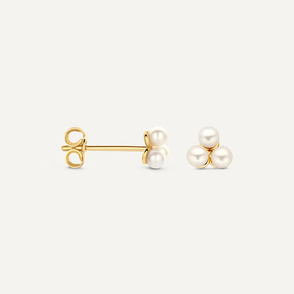Lotus Pearl Studs