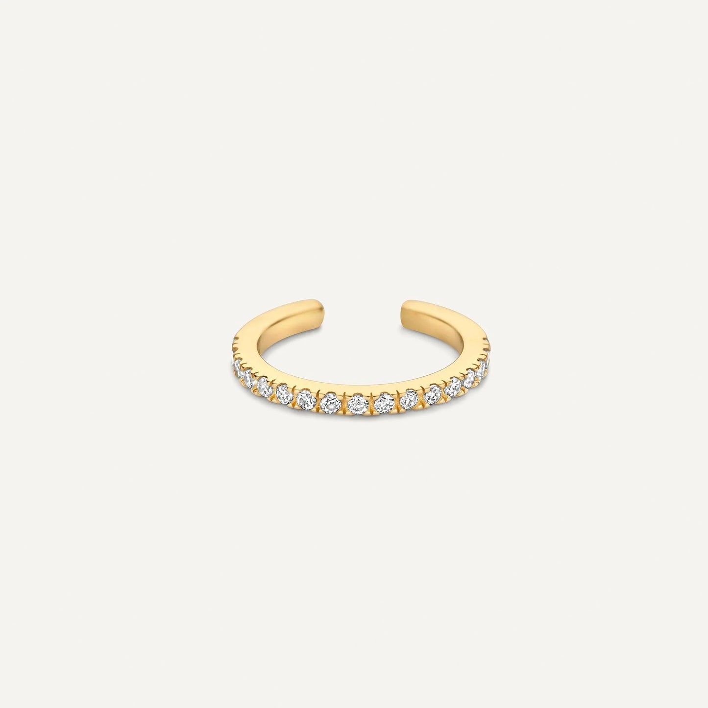 Moissanite Eternity Ear Cuff