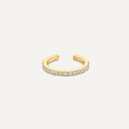 Moissanite Eternity Ear Cuff