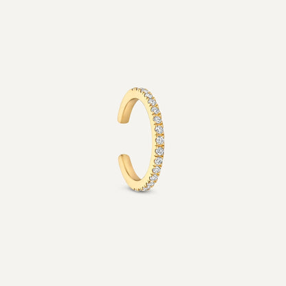 Moissanite Eternity Ear Cuff