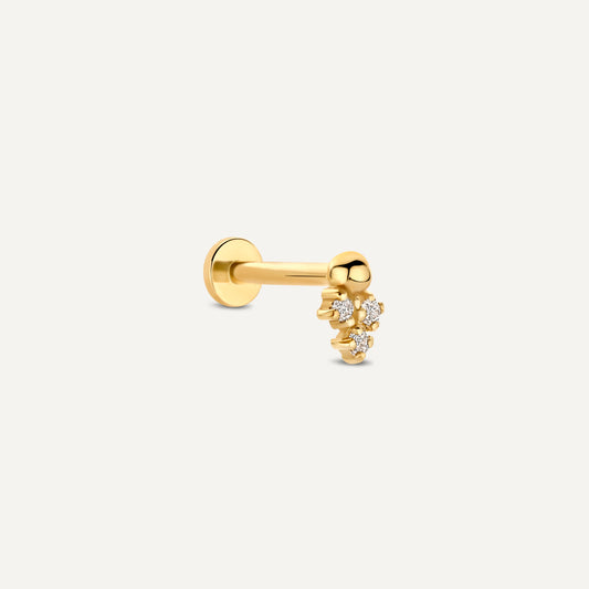 Diamond Sphere Cluster Piercing (0.02 ct)