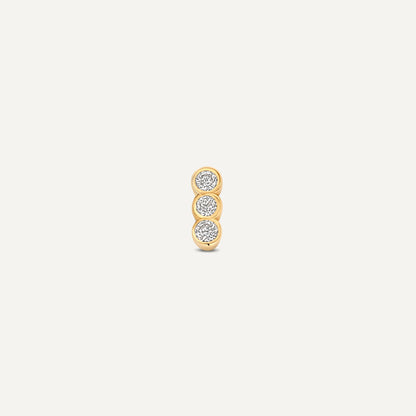 Threaded Diamond Bezel Set Piercing (0.03 ct)