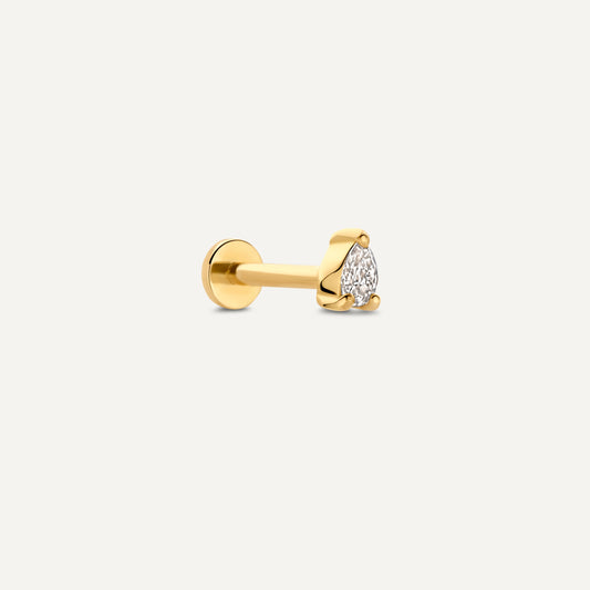 Mini Diamond Pear Cut Piercing (0.04 ct)