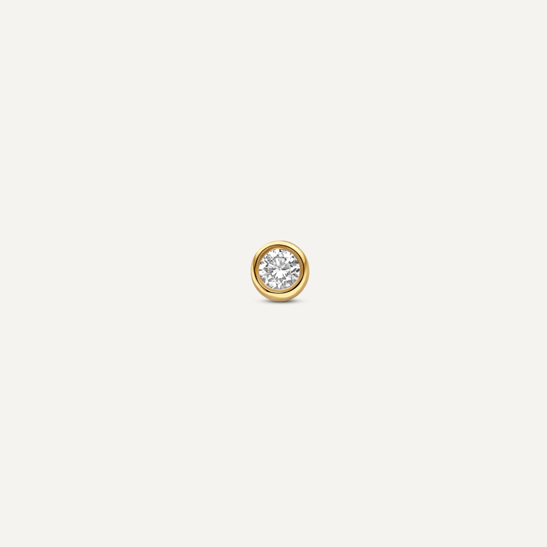 Diamond Invisible Set Round Cut Piercing (0.03 ct)