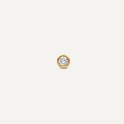 Diamond Invisible Set Round Cut Piercing (0.03 ct)
