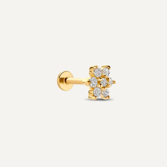 Diamond Flower Piercing (0.10 ct)