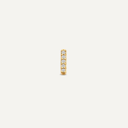 Pav¨¦ Diamond Bar Piercing