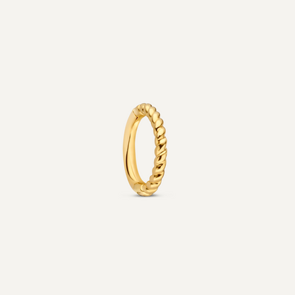 Twisted Cartilage Hoop Piercing (9mm)