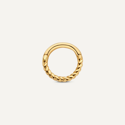 Twisted Cartilage Hoop Piercing (9mm)