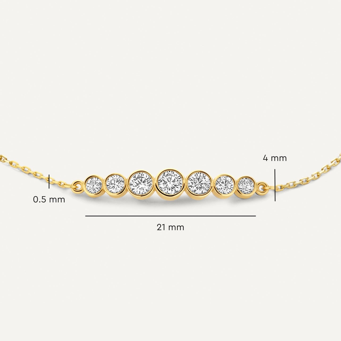 Moissanite Trail Bracelet