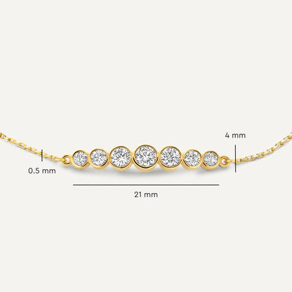 Moissanite Trail Bracelet