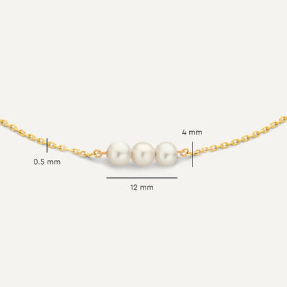 Threaded Pearl Bracelet