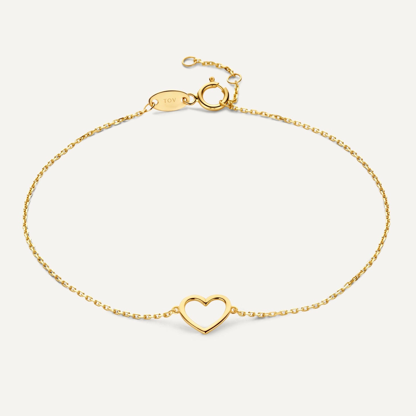 Open Heart Bracelet