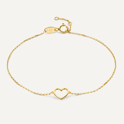 Open Heart Bracelet