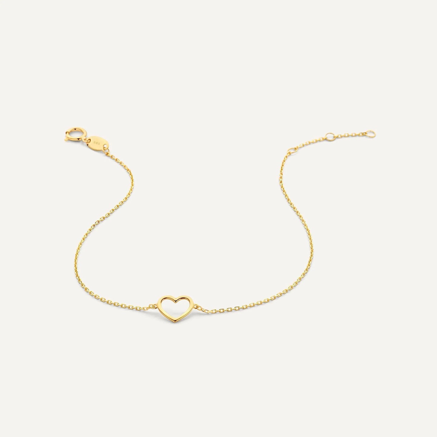 Open Heart Bracelet