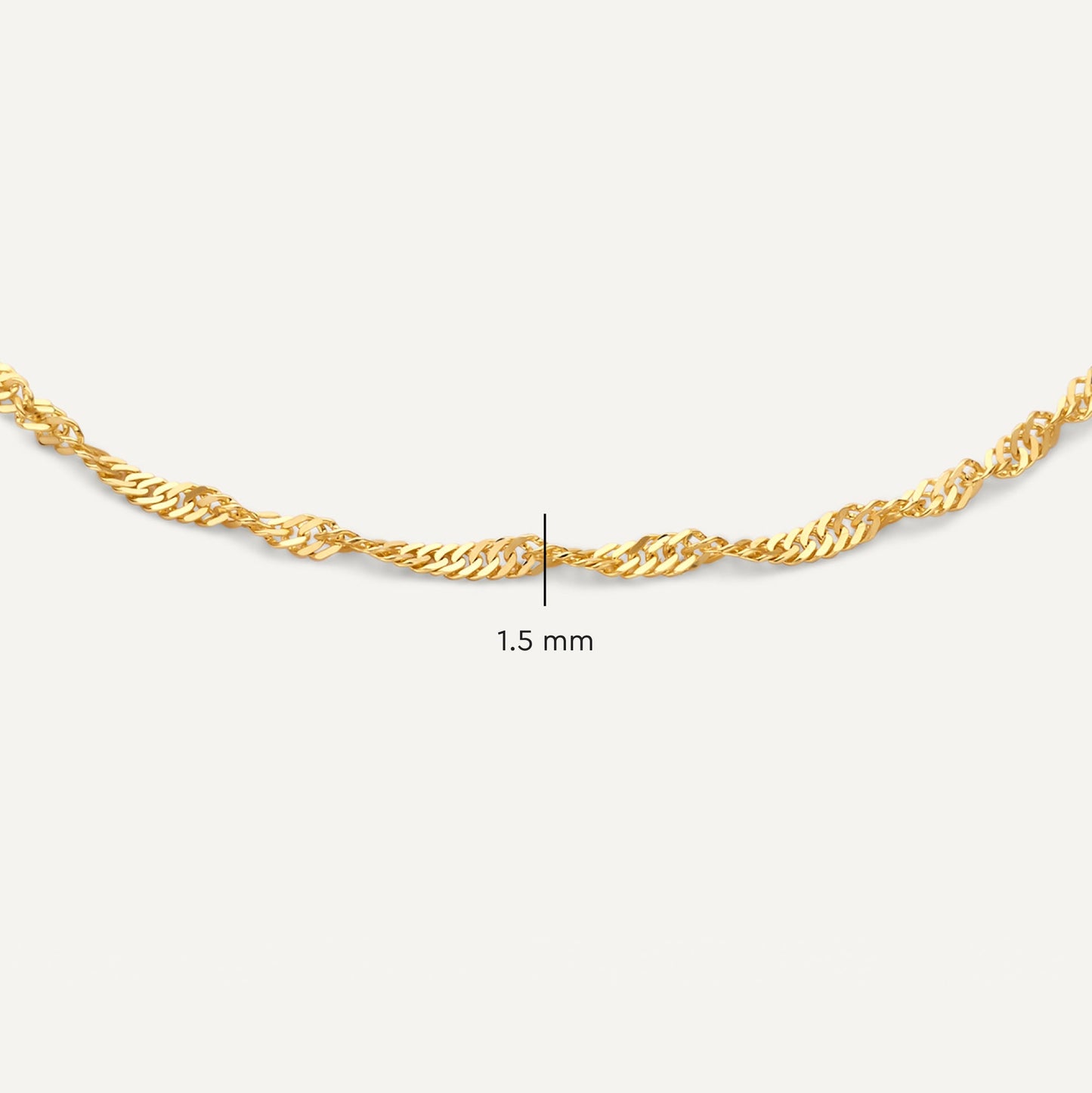 Slim Twisted Rope Bracelet