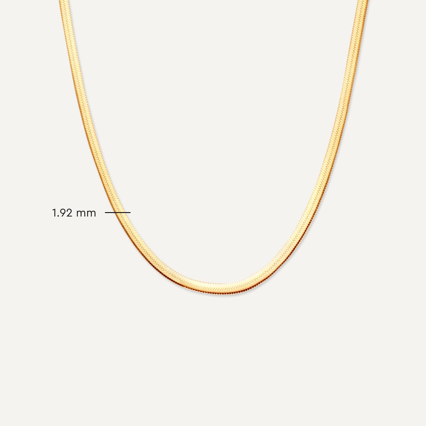 Herringbone Chain Necklace