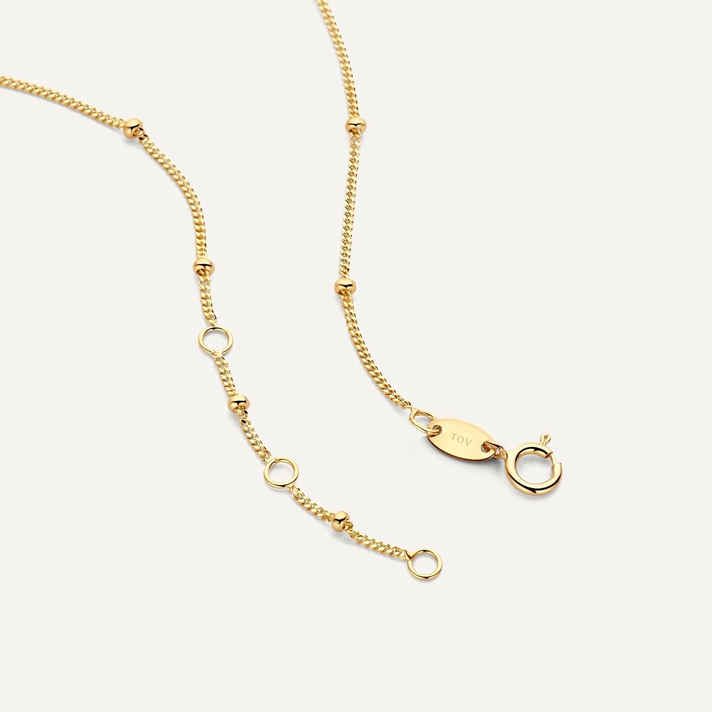 Stationed Spheres Necklace