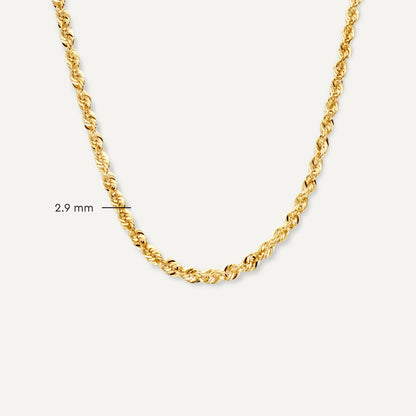 Twisted Rope Necklace