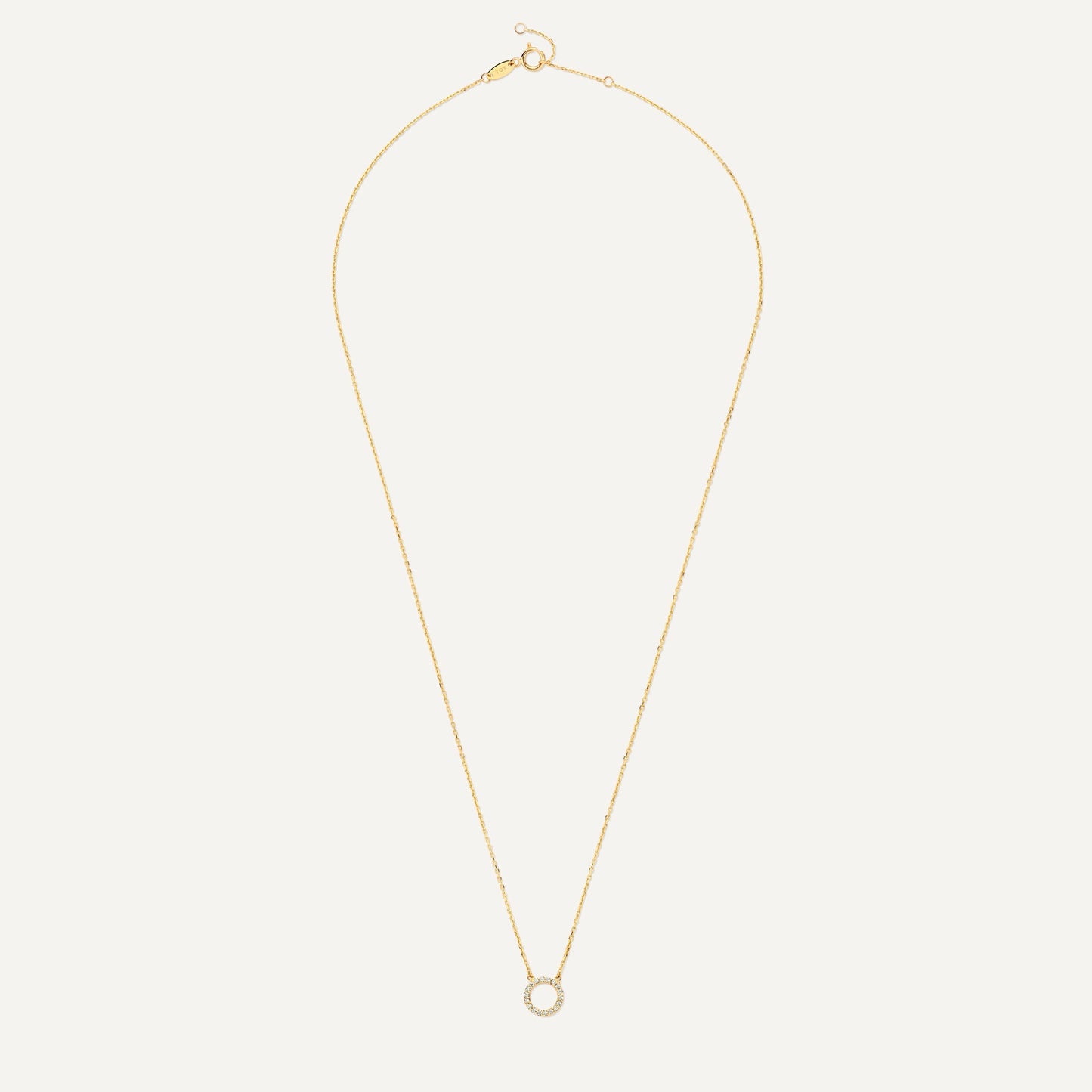 Pave Moissanite Halo Pendant Necklace