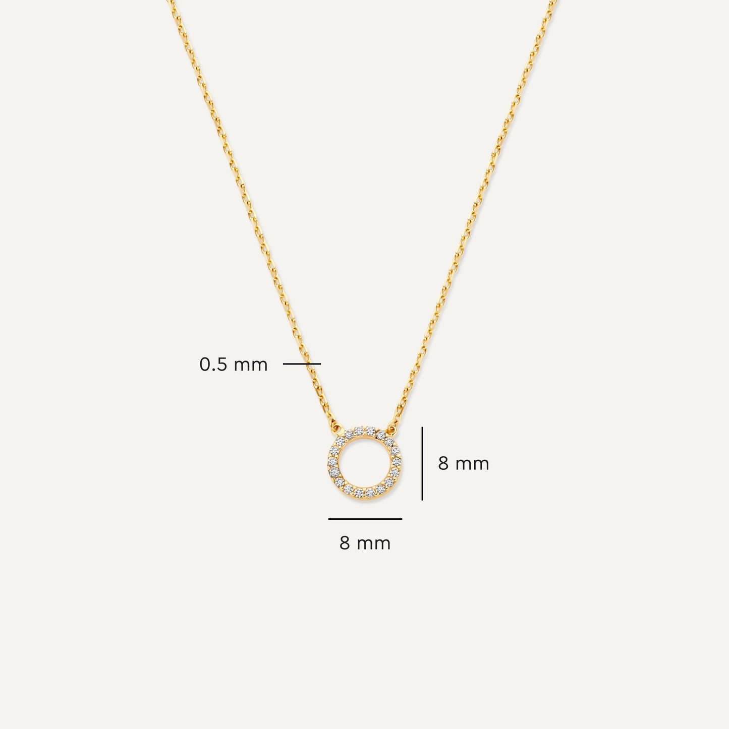 Pave Moissanite Halo Pendant Necklace