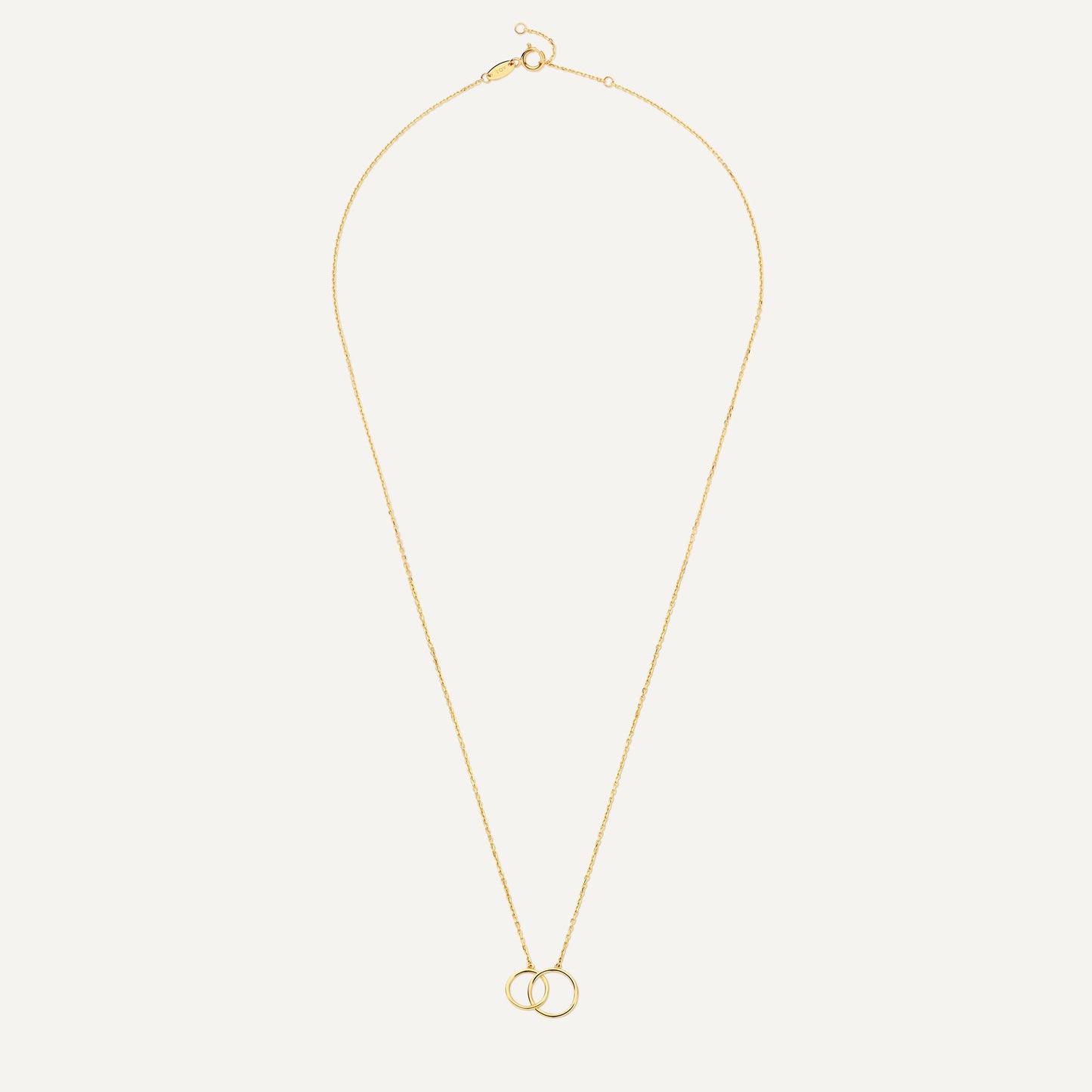 Linked Infinity Pendant Necklace