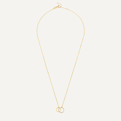 Linked Infinity Pendant Necklace