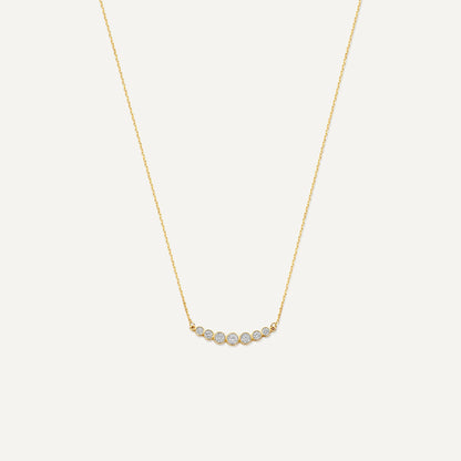 Moissanite Trail Necklace