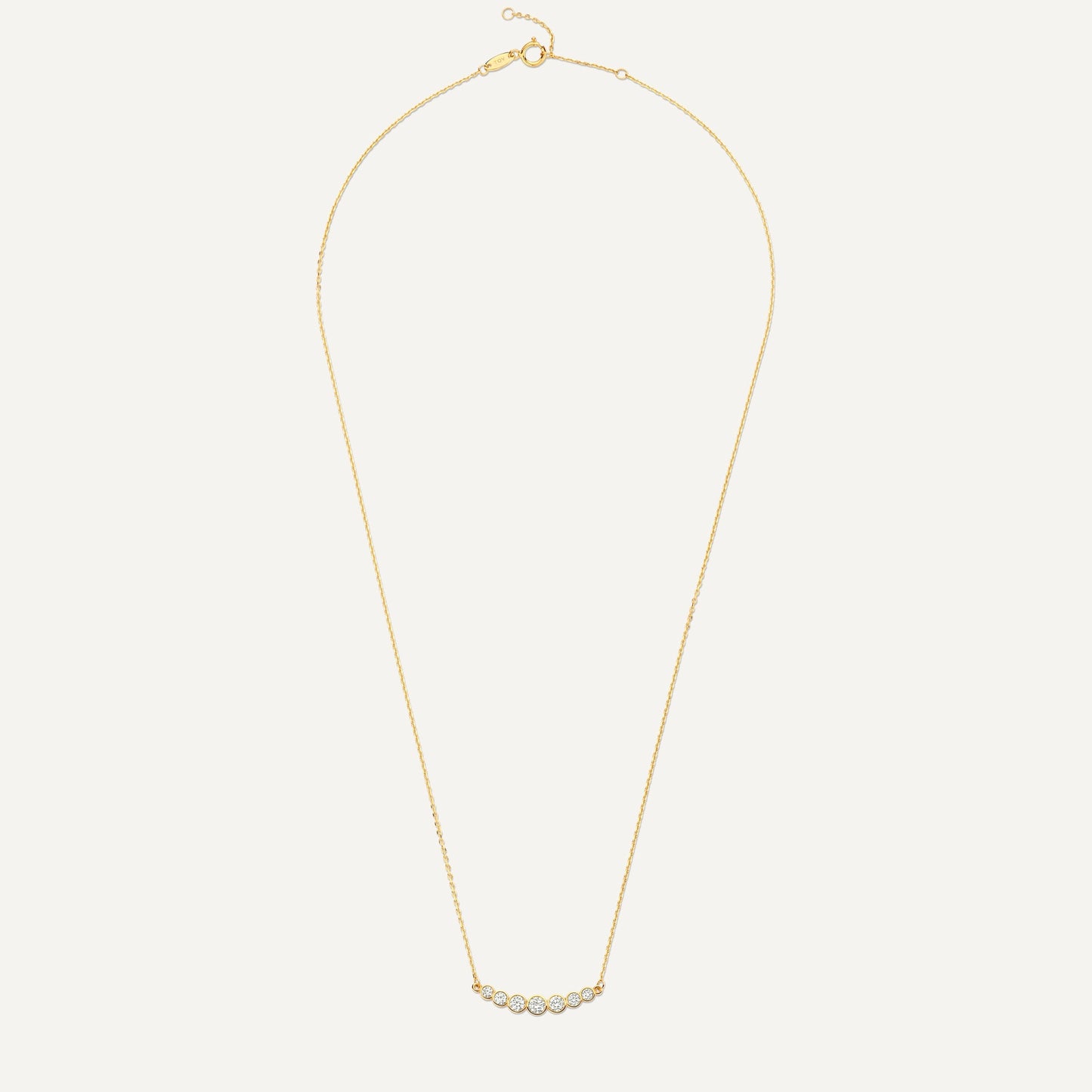 Moissanite Trail Necklace