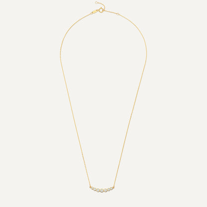 Moissanite Trail Necklace