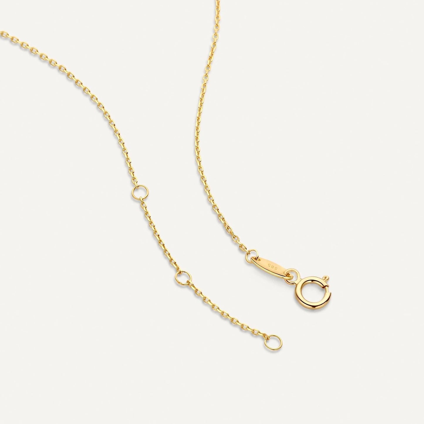 Moissanite Flower Pendant Necklace