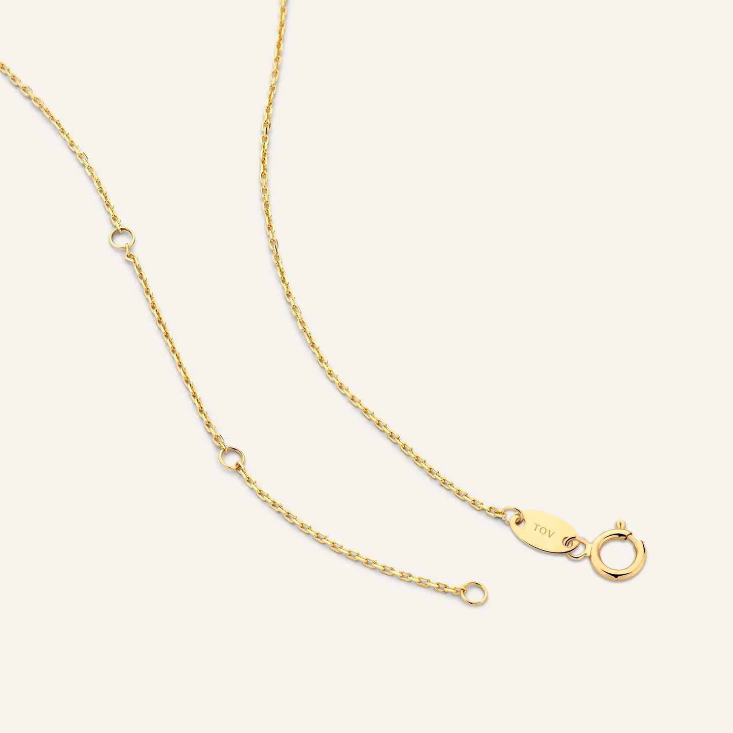 Cubic Zirconia Trilogy Pendant Necklace