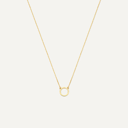 Circle Pendant Necklace