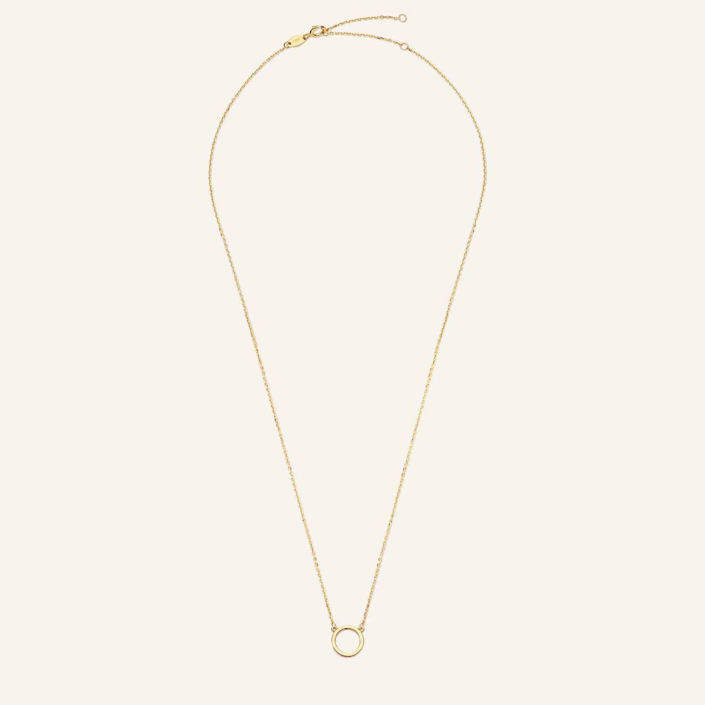 Circle Pendant Necklace