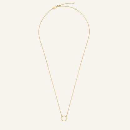 Circle Pendant Necklace