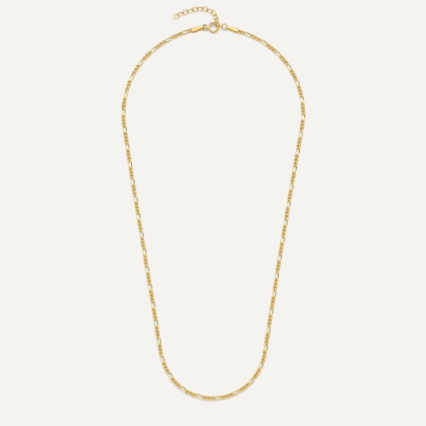 Slim Figaro Chain Necklace