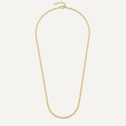 Slim Curb Chain Necklace