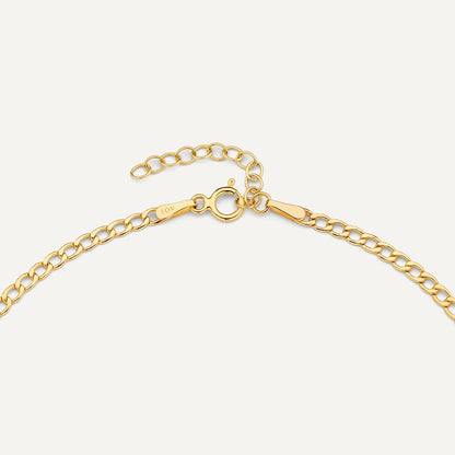 Slim Curb Chain Necklace